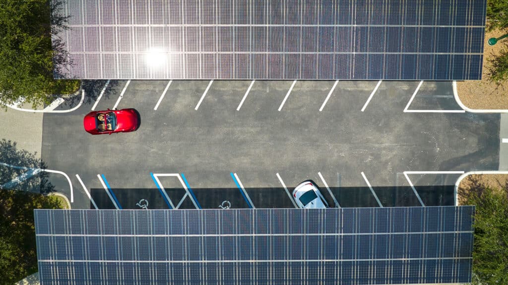 Nouveau projet ombrière photovoltaïque