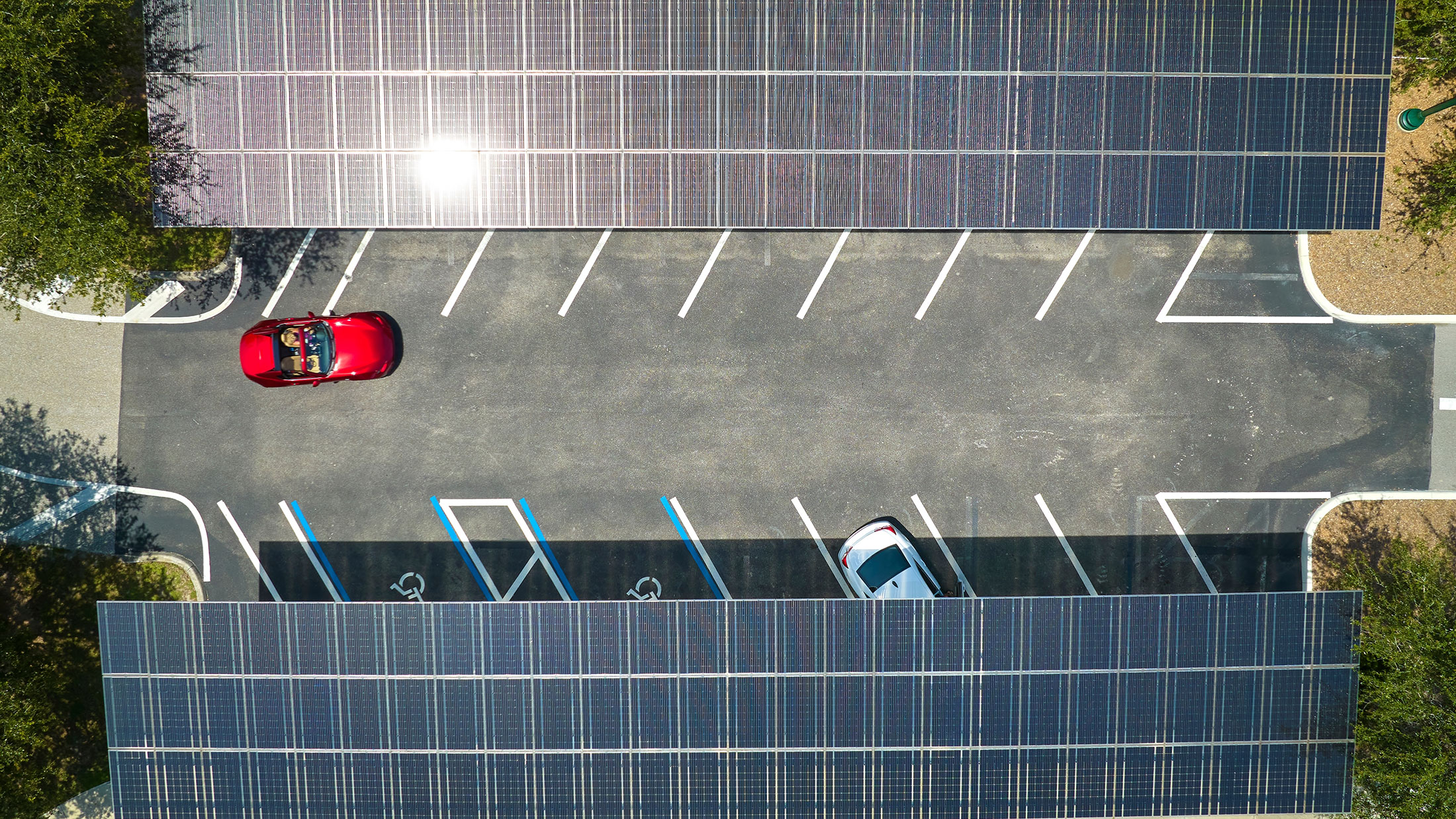 Nouveau projet ombrière photovoltaïque